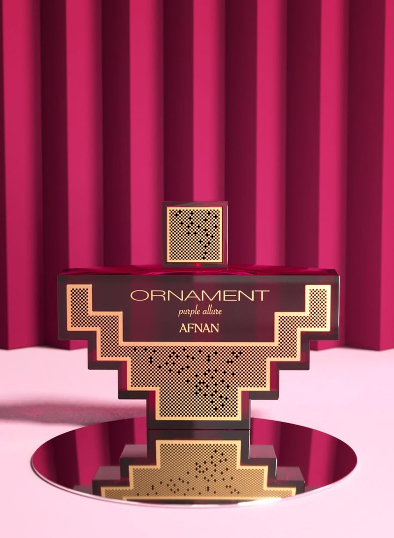Afnan Supremacy Ornament Purple EDP 100ml - Image 4