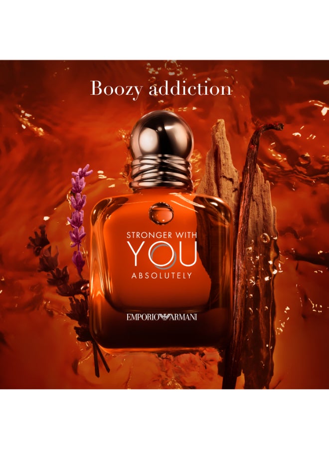 EMPORIO ARMANI - EMPORIO ARMANI STRONGER WITH YOU ABSOLUTELY PARFUM 50ml - Image 1