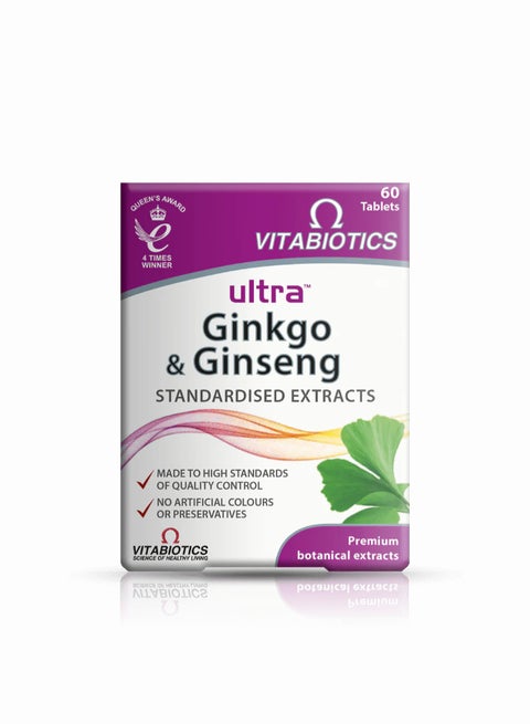 Ultra Ginkgo And Ginseng - 60 Tablets
