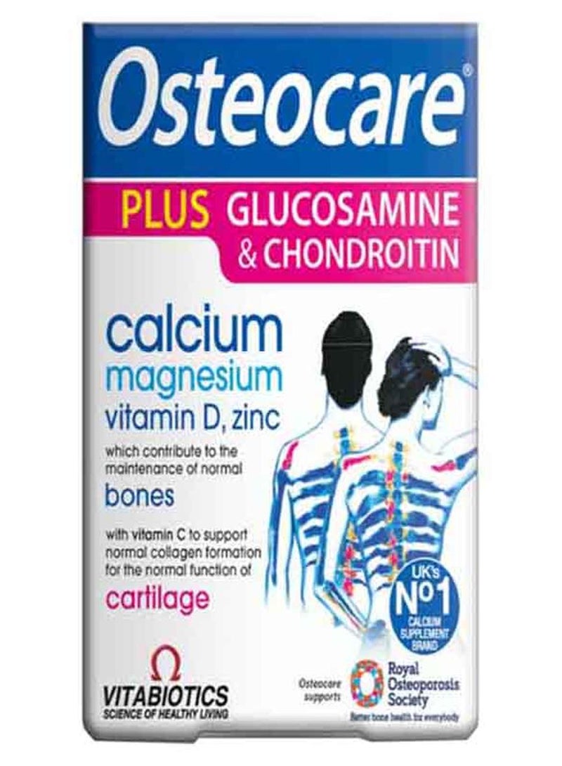 Vitabiotics Osteocare Plus Glucosamine And Chondroitin - 60 Tablets - Image 1
