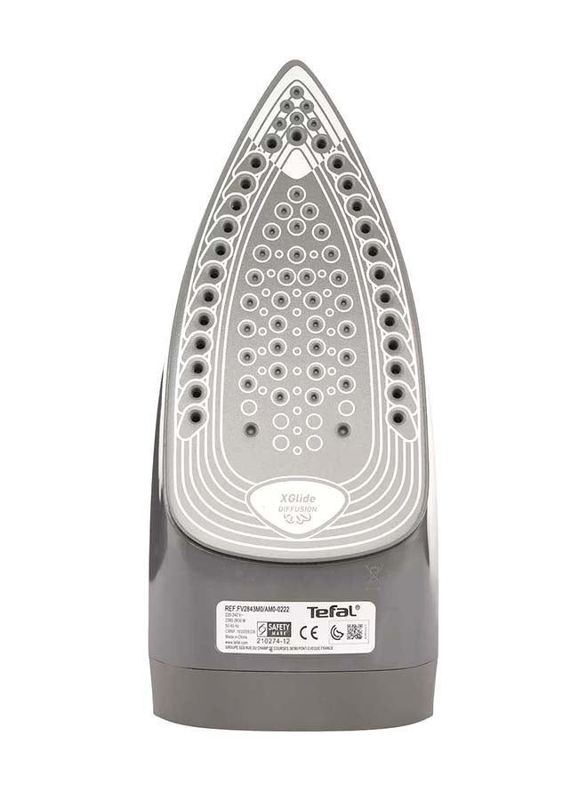 Tefal Steam Iron | Express Steam Iron Steamer | 2 Anti-scale | Purple | Ceramic Soleplate | 2 Years Warranty 270 ml 2600 W FV2843M0 Lilac / Hippo Iron  - Image 3
