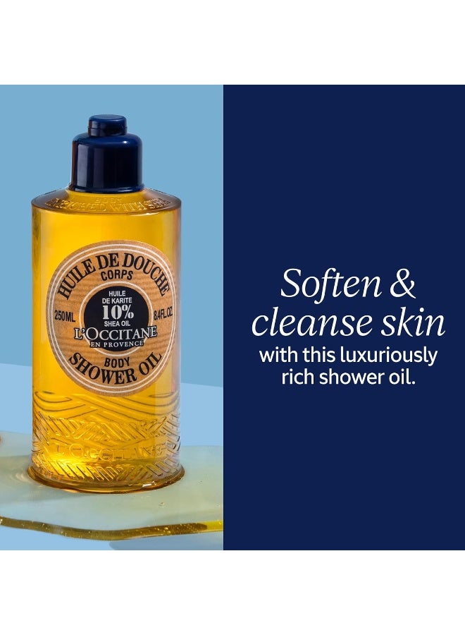 L'OCCITANE - Shea Shower Oil 250ml - Image 1