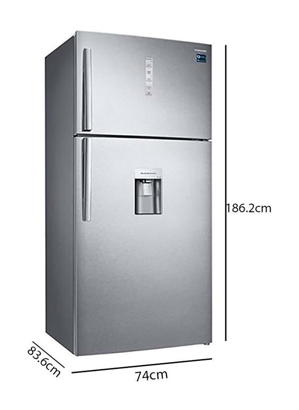 سامسونج ثلاجة بمجمد علوي 150 kW RT85K7150SL فضي - Image 4