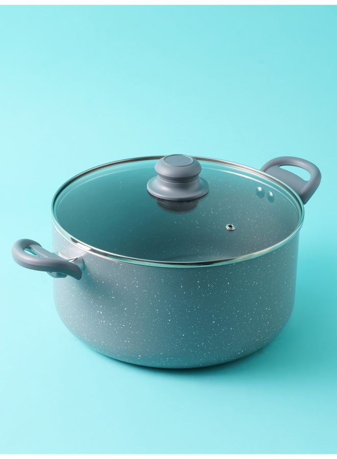 Pentola 9-Piece Granite Cookware Set Grey 26x13cm - Image 4