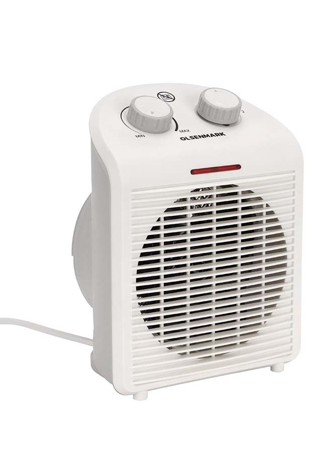 Olsenmark - Electric Fan Heater With Overheat Protection 2000 W OMFH1637B White - Image 1