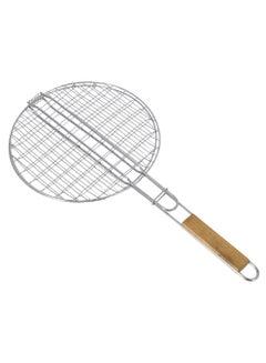Royalford Round Bbq Grill Silver/Red 30x62cm  - Image 1