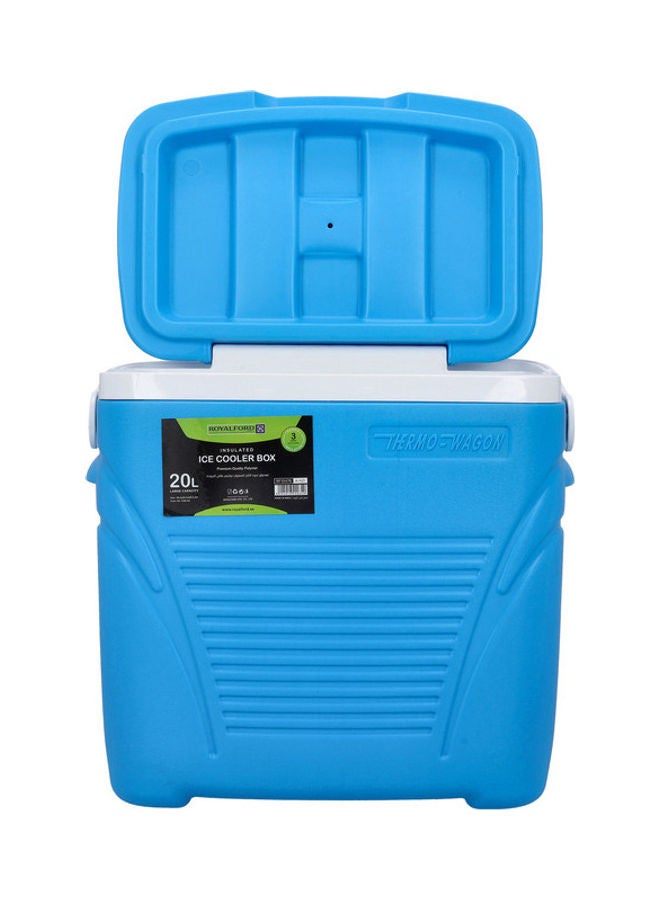 Royalford Insulated Ice Cooler Box Multicolour 39.2X25.7X40.5cm  - Image 3