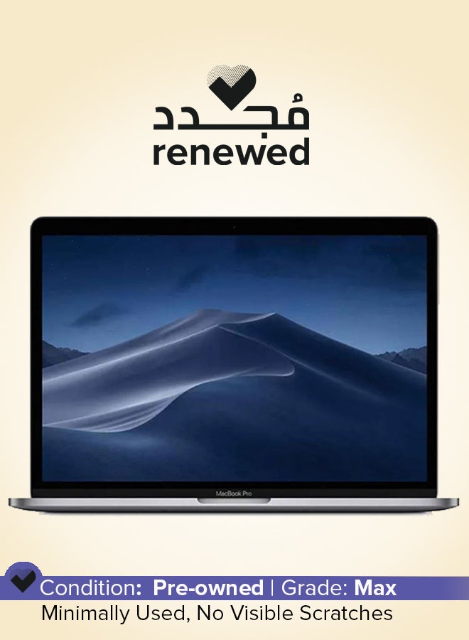 Apple Renewed - MacBook Pro A1706 (2017) Laptop With 13.3-Inch  Display, Core i5 Processor/8GB RAM/500GB SSD/macOS English/Arabic Space Grey  - Image 1