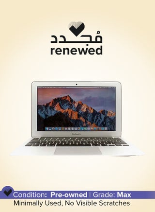 Renewed - MacBook Air A1465 (2015) Laptop With 11.6-Inch  Display, Core i5 Processor/4GB RAM/120GB SSD/macOS English Silver - pnsku/N51630013A/45/_/1750224735/2708bf62-473e-459a-b86d-bc97129e5228
