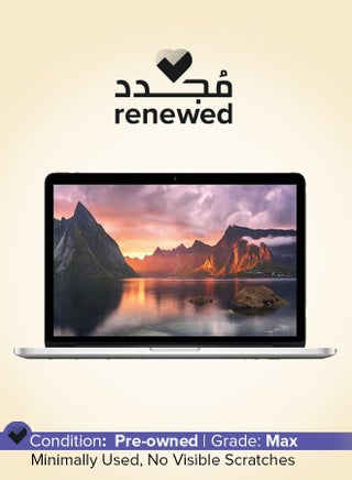 Renewed - MacBook Pro A1502 (2015) Laptop With 13.3-Inch  Display, Core i5 Processor/8GB RAM/128GB SSD/macOS English Silver - pnsku/N51630017A/45/_/1750224736/97c69429-3e57-429c-a2ee-7bcd124e885f