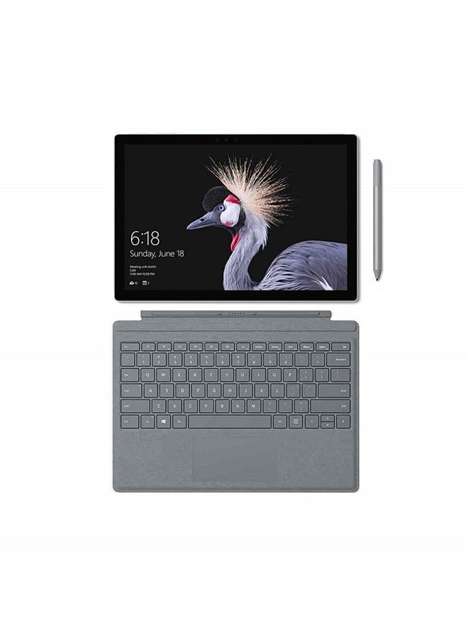 Microsoft - Renewed - Surface Pro 6 (2018) 2-in-1 Laptop With 12.3-Inch Touchscreen Display,Intel Core i7 Processor/8th Gen/16GB RAM/512GB SSD/Intel UHD Graphics 620 English Silver - Image 1