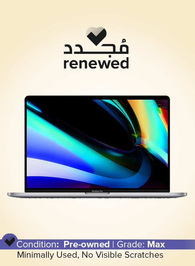 Apple Renewed - MacBook Pro A2141  (2019) Laptop With 16-Inch  Display, Core i7 Processor/16GB RAM/512GB SSD/macOS English Space Grey  - Image 1