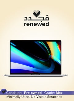 Apple Renewed - Macbook Pro (2019) A2141 Touch Bar Laptop 16-Inch Display, Intel Core i7 Processor/8th Gen/16GB RAM/512GB SSD/4GB Radeon Pro 5300M Graphics English Space Grey  - Image 1