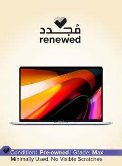 Renewed - Macbook Pro (2019) A2141 Touch Bar Laptop 16-Inch Display, Intel Core i9 Processor/8th Gen/16GB RAM/1TB SSD/4GB Radeon Pro 5300M Graphics English Silver