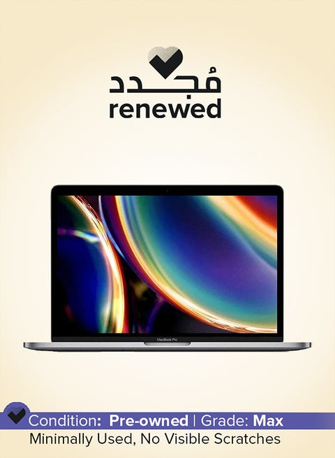 Renewed - Macbook Pro (2020) A2251 Laptop With 13.3-Inch Display,Intel Core i5 Processor/9th Gen/16GB RAM/512GB SSD/1.5GB Integrated Graphics English Space Grey English Space Grey