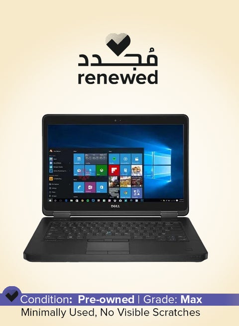 Renewed - Latitude E5450 (2018) Laptop With 14-Inch Display,Intel Core i5 Processor/5th Gen/8GB RAM/256GB HDD/Windows 10 Pro English Black