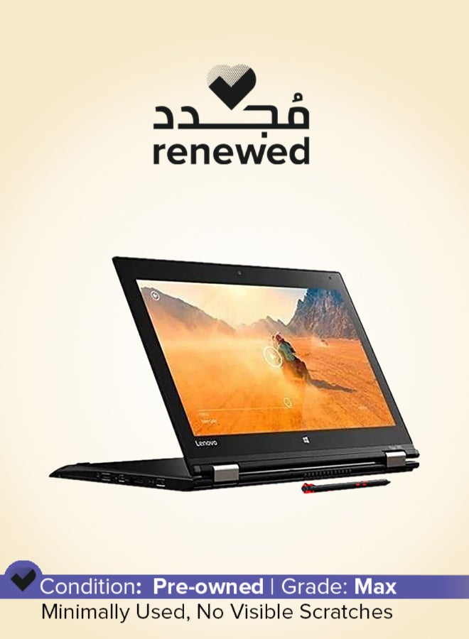 Lenovo Renewed - Thinkpad Yoga 260 2-in-1 Laptop With 12.5-Inch Display,Intel Core i5 Processor/6th Gen/8GB RAM/256GB SSD/Windows 10 English Black - Image 1