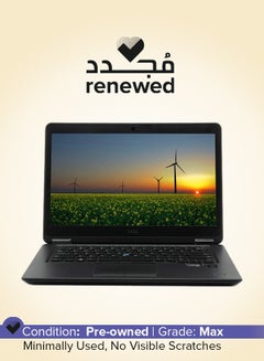 DELL Renewed - Latitude e7470 Laptop With 14-Inch Display,Intel Core i7 Processor/6th Gen/8GB RAM/256GB SSD/Windows 10 English Black  - Image 1