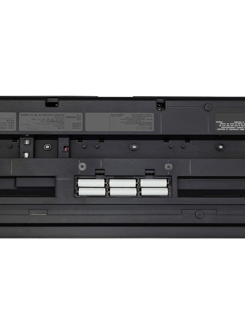 YAMAHA - Portable Electronic Keyboard Piano, 61 Keys, PSR-F52 - Image 1