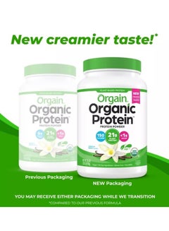 Orgain Protein Powder Vanilla Bean 32.4oz 2.03 Lb 920 G  - Image 5