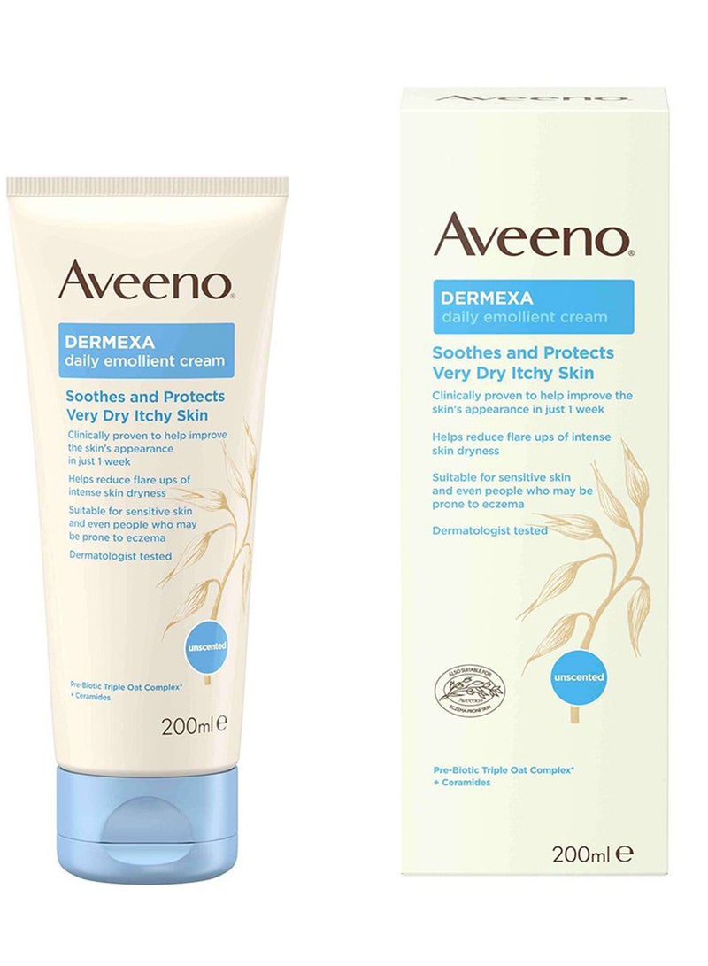 Aveeno Dermexa Emollient Cr 200 - Image 2