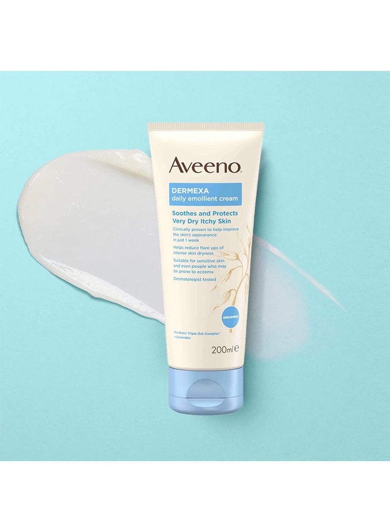 Aveeno Dermexa Emollient Cr 200 - Image 5