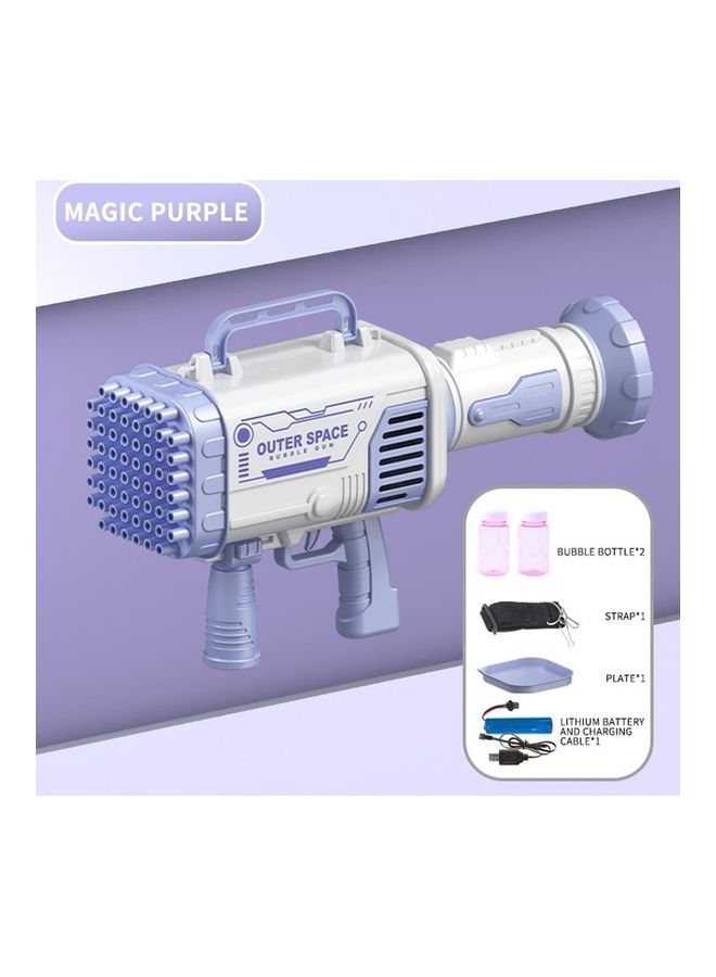 MOCOM 60 Hole Automatic Bubble Gun Toy 42.3cm - Image 3