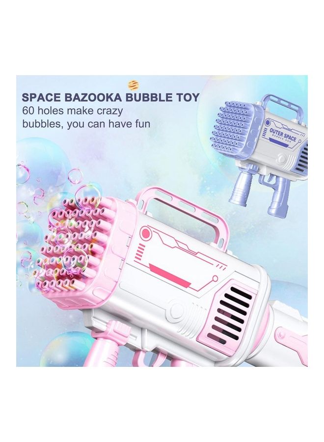 MOCOM 60 Hole Automatic Bubble Gun Toy 42.3cm - Image 4