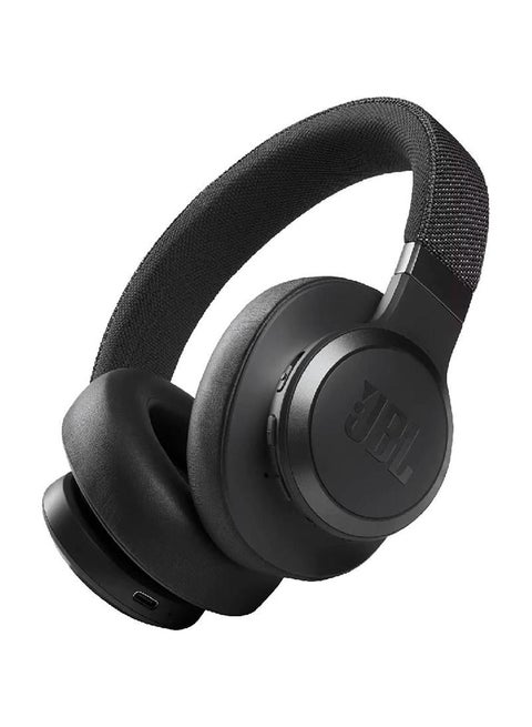 Live 660NC Wireless Over Ear Noise Cancelling Headphones, Powerful Sound, 50H Battery Black