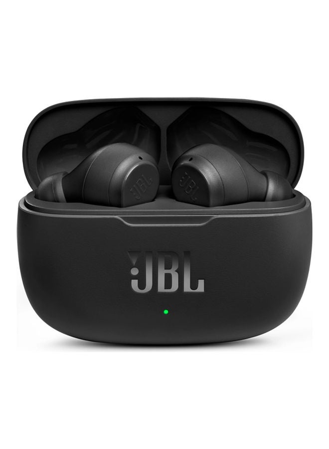 JBL Wave 200 True Wireless Earbuds Black - Image 1