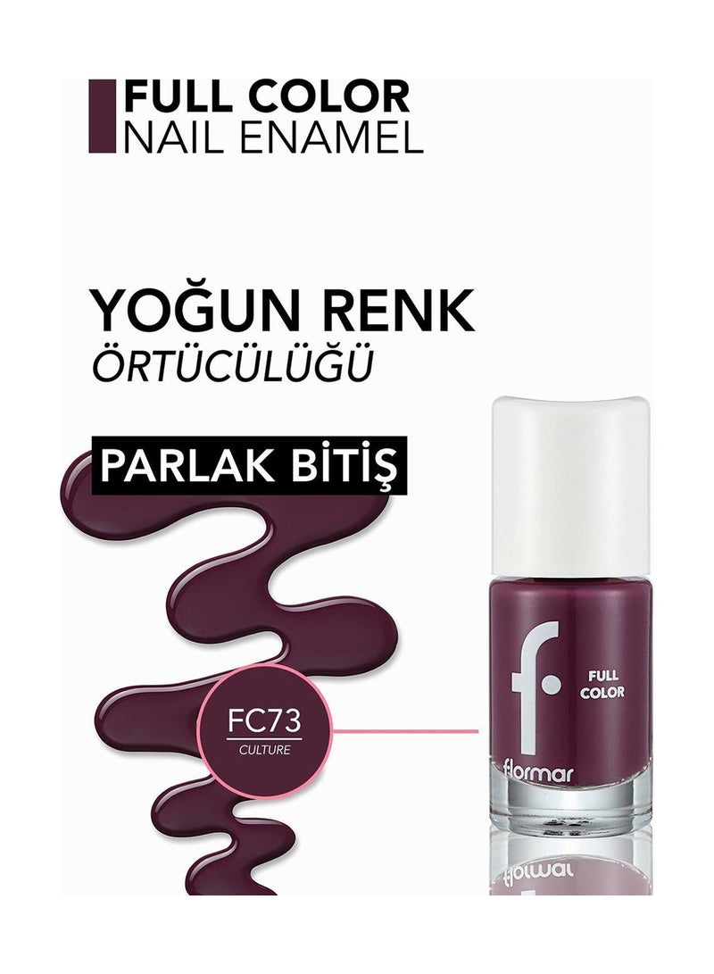 flormar Full Color Nail Enamel FC40 Multicolor - Image 5