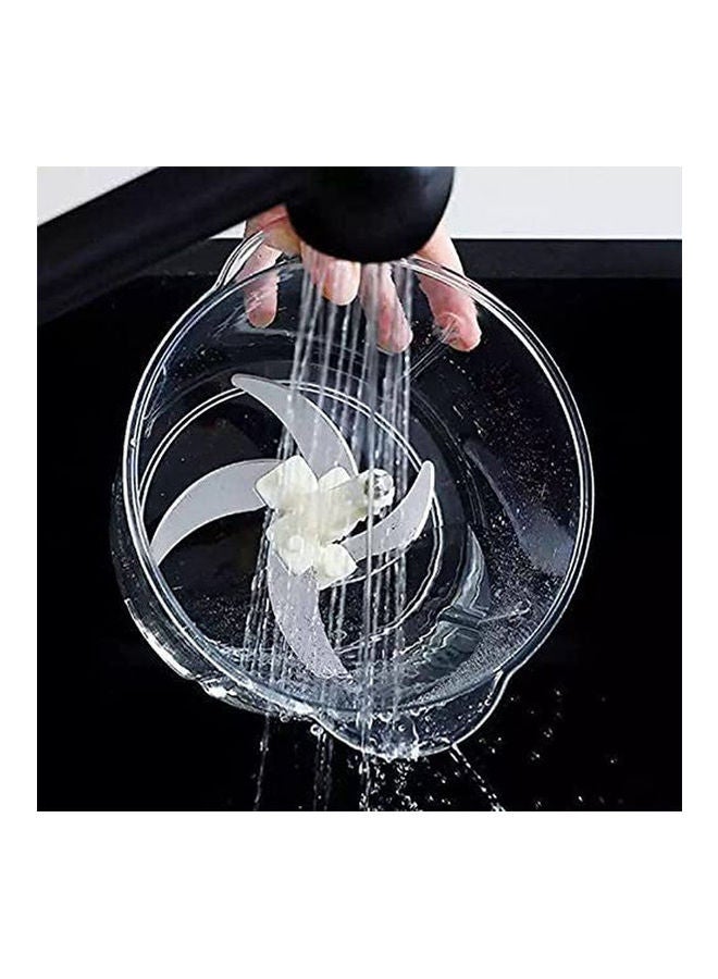 Manual Chopping Kibbeh For Chopping Meat, Onion, Tom Multicolour - Image 2