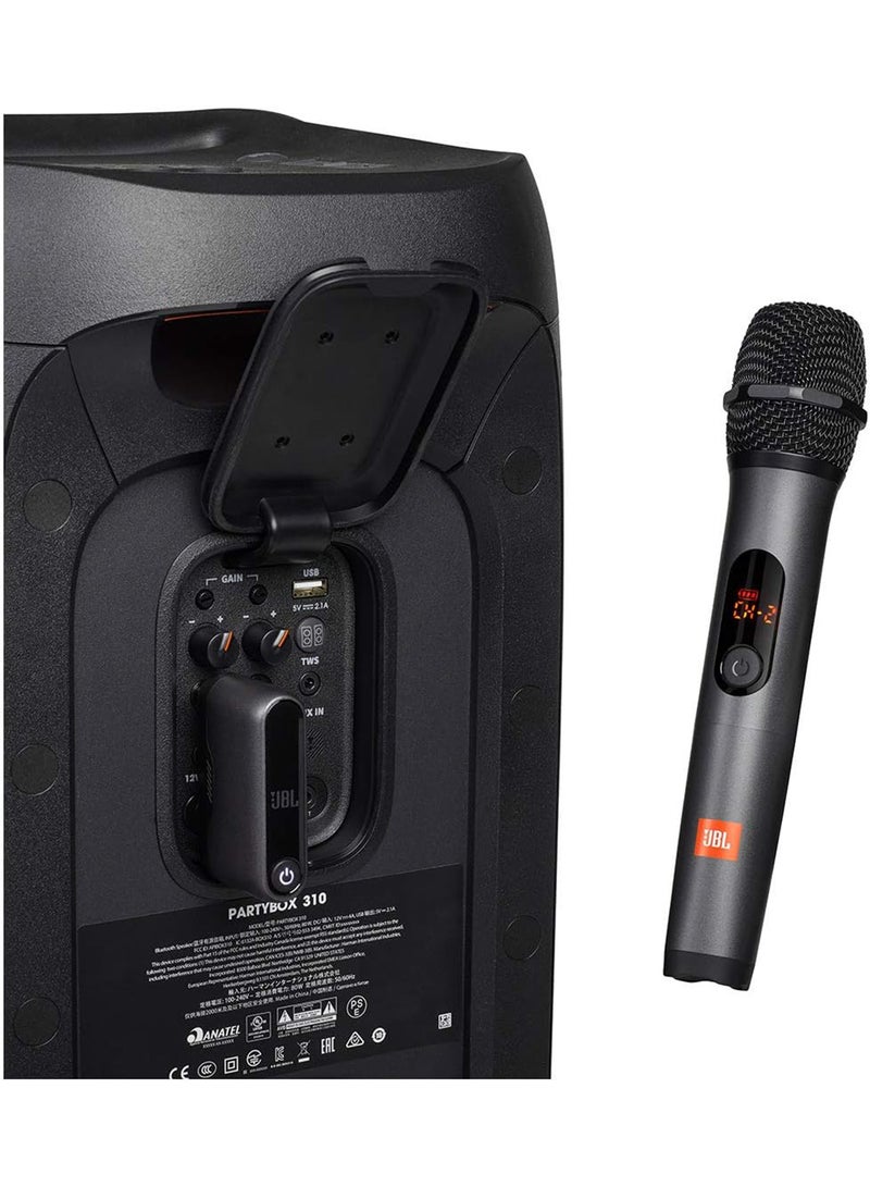 Wireless Microphone Set JBLWIRELESSMIC-D / JBLWIRELESSMICAS2 Black image 11