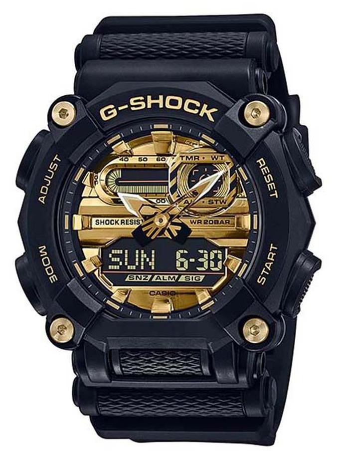 G-SHOCK Analog & Digital Wrist Watch 50 mm - Black - GA-900AG-1ADR - Image 1
