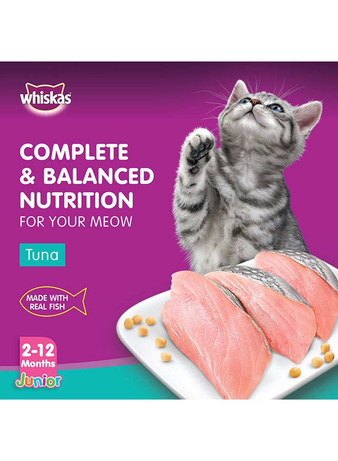 ويسكاس طعام رطب بالتونة للقطط الصغيرة، عبوة من 12 كيسًا - Image 2