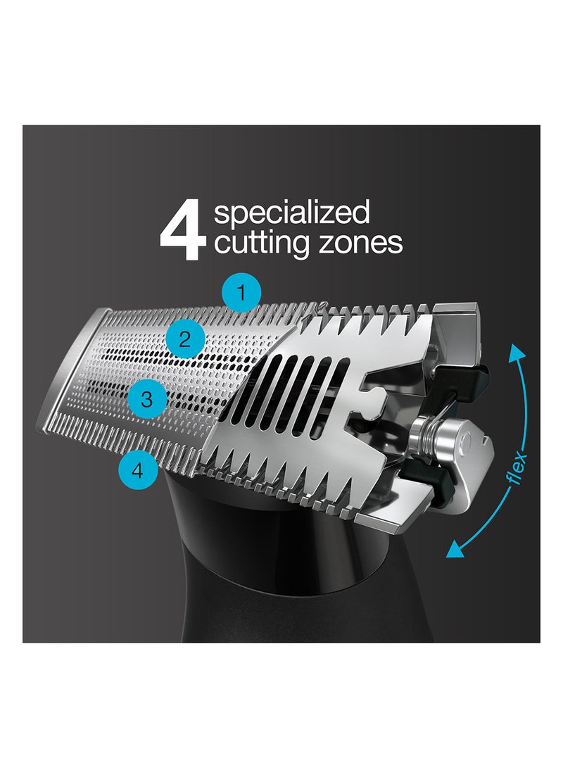 براون ماكينة حلاقة XT5200 شاملة لتهذيب وإزالة شعر الجسم أسود - Image 4