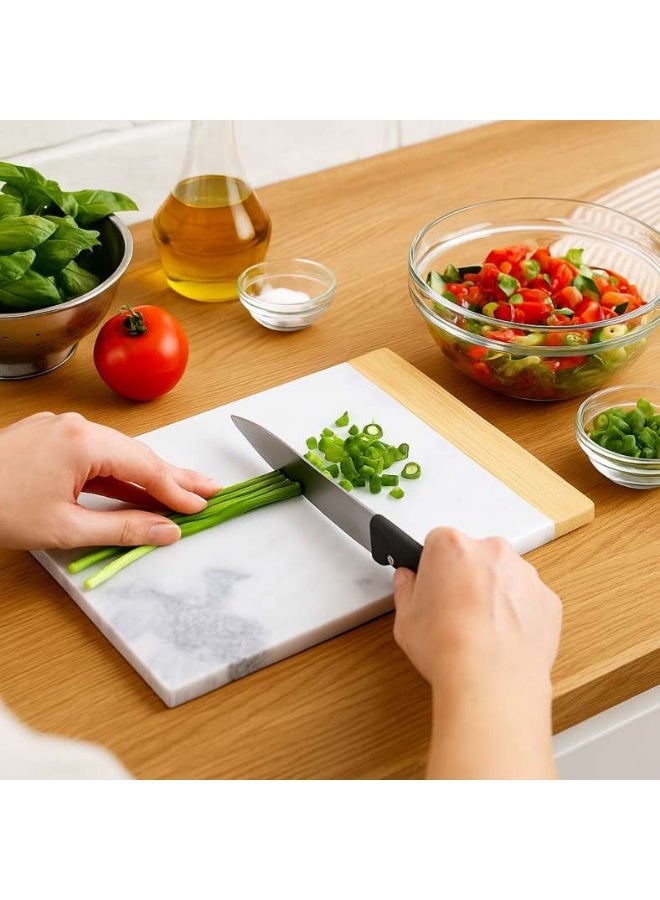 Pan Home Natura Marble Cheese Cutting Board 28x20x1cm -Natural Natural 28 x 20 x 1cm - Image 1
