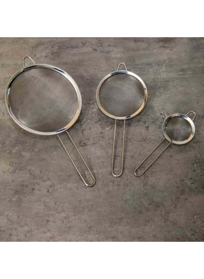 PAN emirates Primus Strainer Chrome Large 20x38x6.5cm Silver 38cm - Image 3