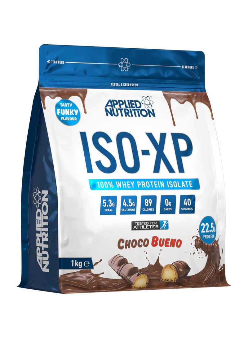 أبلايد نيوتريشن ISO XP بروتين مصل الحليب المعزول بالشوكولاتة بوينو 1 كجم - Image 1