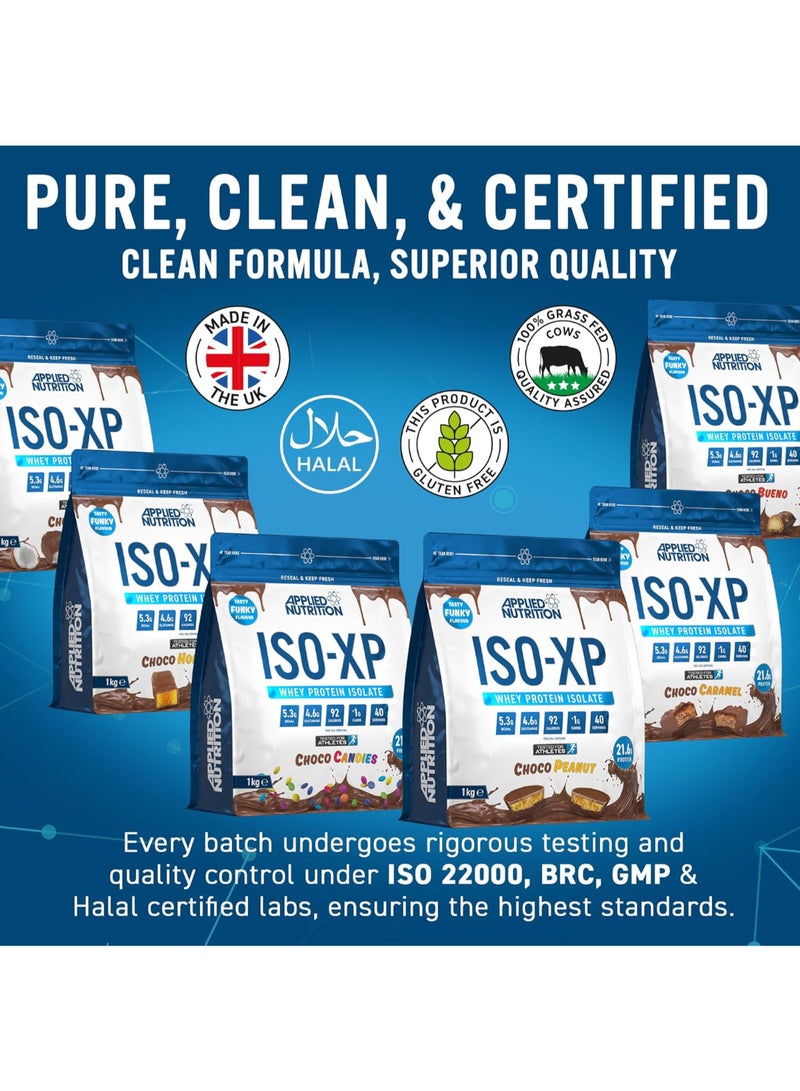 أبلايد نيوتريشن ISO XP بروتين مصل الحليب المعزول بالشوكولاتة بوينو 1 كجم - Image 3
