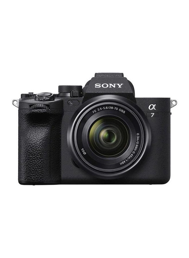 Sony Alpha 7 IV Full-Frame Mirrorless Interchangeable Lens Camera, 33 Mega Pixel Full-Frame Back-Illuminated Exmor R CMOS Image Sensor, ILCE-7M4K, with 28-70mm Zoom Lens - Image 1