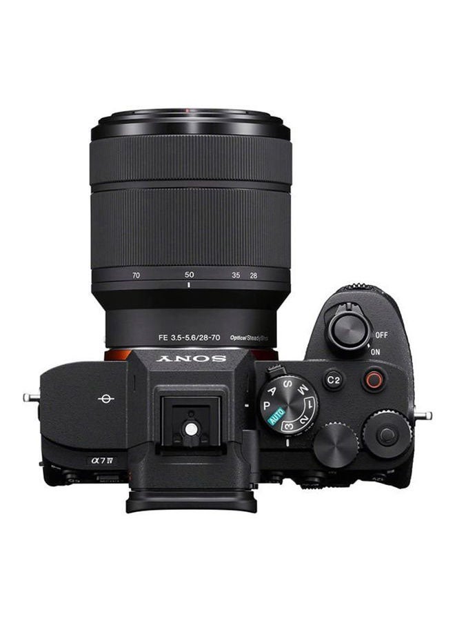 Sony Alpha 7 IV Full-Frame Mirrorless Interchangeable Lens Camera, 33 Mega Pixel Full-Frame Back-Illuminated Exmor R CMOS Image Sensor, ILCE-7M4K, with 28-70mm Zoom Lens - Image 3