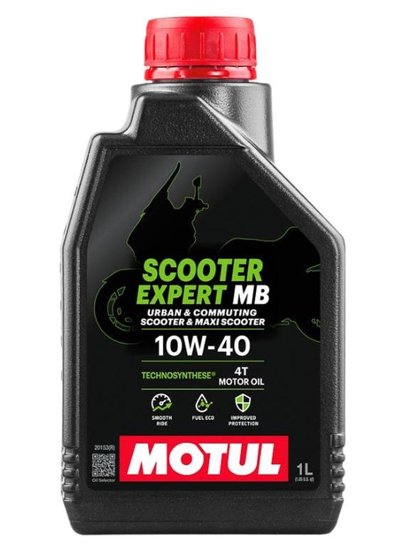 سكوتر إكسبرت 4T 10W40 MB سعة 1 لتر