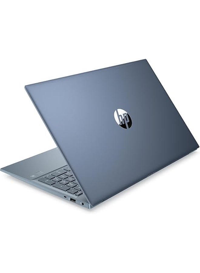 HP - Pavilion (Upgraded Version) Laptop With 15.6 Inch Display, AMD Ryzen 7-5700U Processer/8GB RAM/512GB SSD/AMD Radeon Graphics English Horizon Blue - Image 1