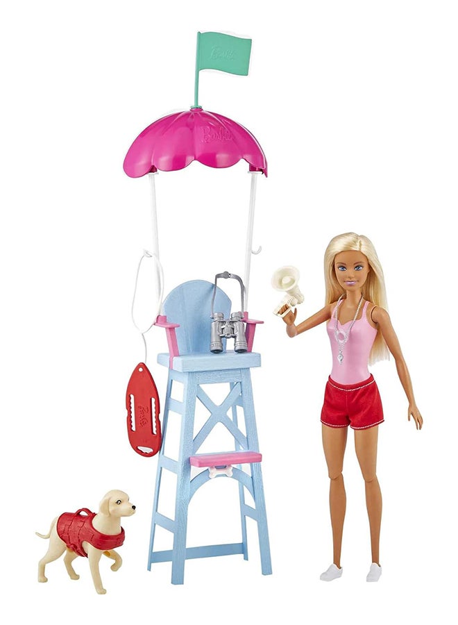 Life Saver Set Blonde Lifeguard Fashion Doll And Playset Multicolor 3+ Years 2.4 x 5 x 12.8cm - pnsku/N51784535A/45/_/1708673822/6822ccf8-08cd-4e19-b5a6-3e8cfdb8a4aa