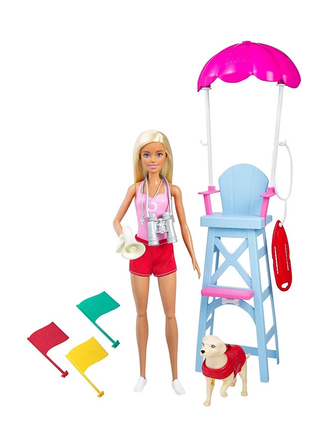 Life Saver Set Blonde Lifeguard Fashion Doll And Playset Multicolor 3+ Years 2.4 x 5 x 12.8cm - pnsku/N51784535A/45/_/1708673822/e5887915-7a09-4357-92d1-2655a5925afb