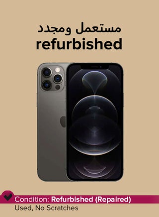 Refurbished - iPhone 12 Pro 128GB Graphite 5G With Facetime - International Version - pnsku/N51784836A/45/_/1750654876/39bb0925-6028-4123-a831-b9dcc02024e8