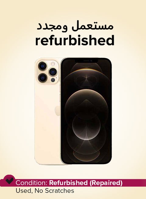Refurbished - iPhone 12 Pro Max 128GB Gold 5G - International Version