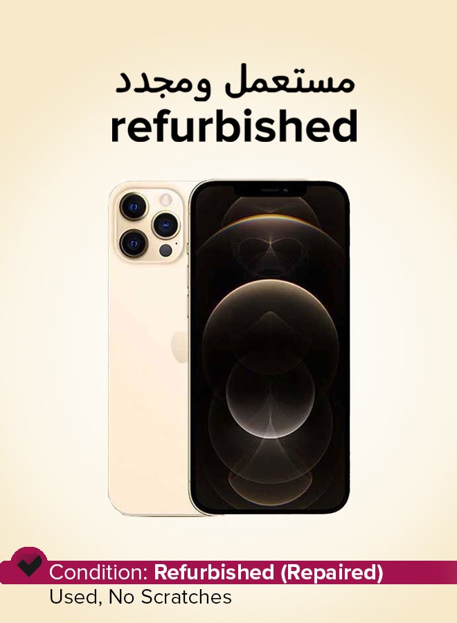 Apple - Refurbished - iPhone 12 Pro Max 128GB Gold 5G - International Version - Image 1
