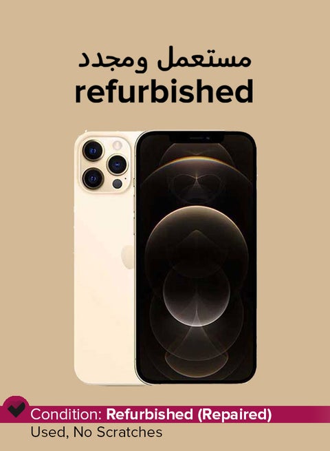 Refurbished - iPhone 12 Pro Max 128GB Gold 5G - International Version
